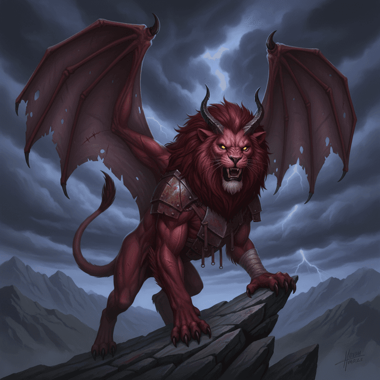 Crimsonmaw Manticore