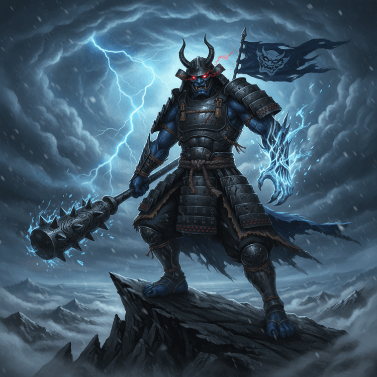 Azure Oni Warlord