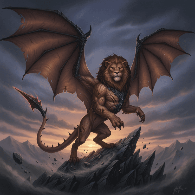 Crimson Barb Manticore