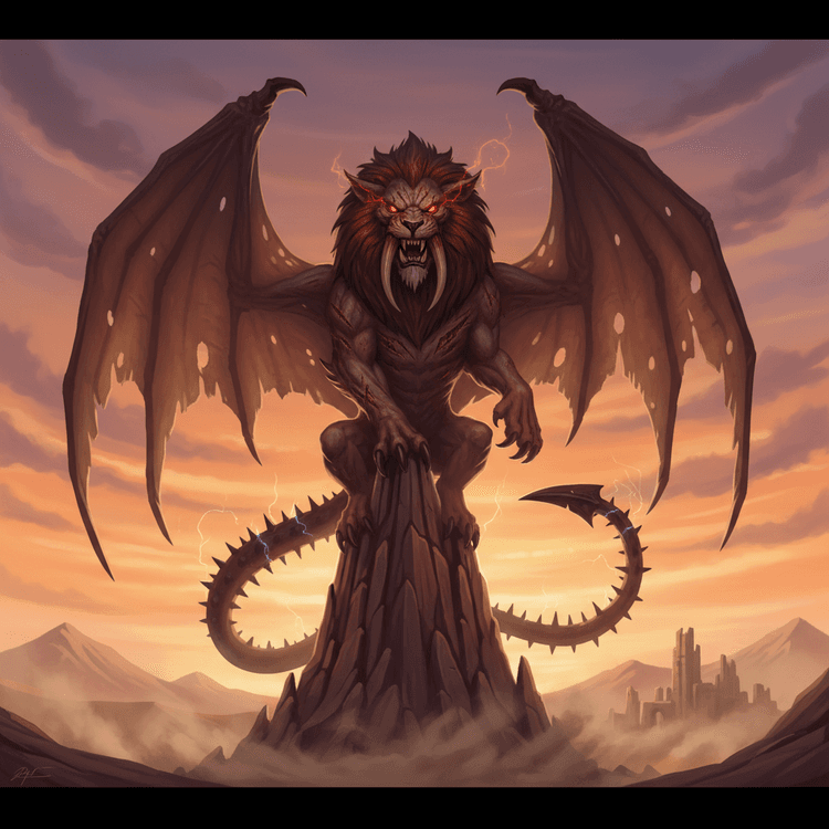 Desert Roamer Manticore