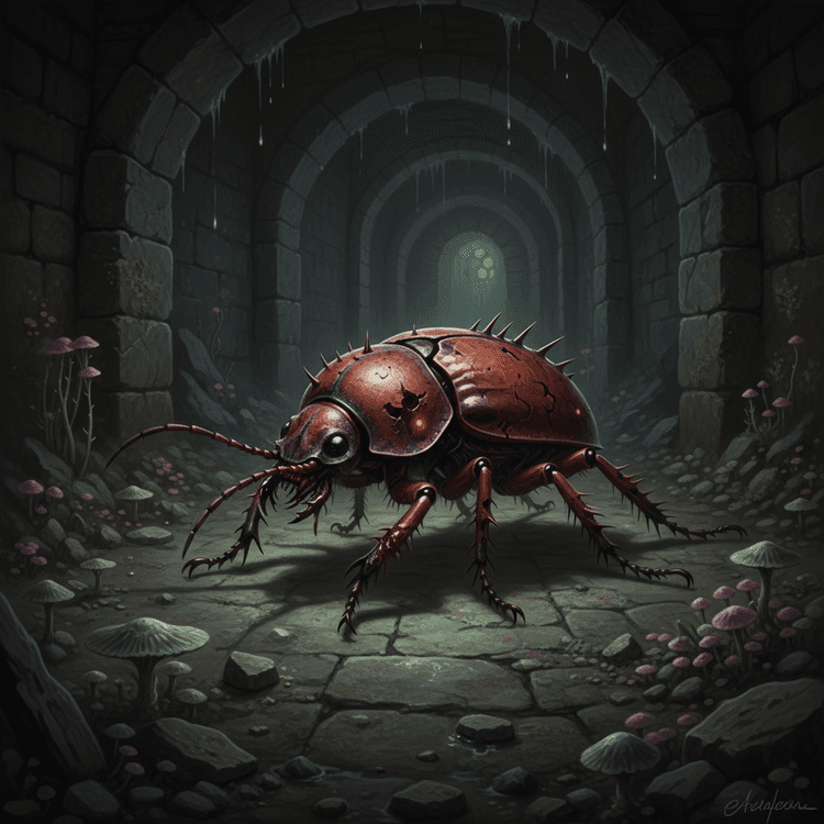 Crimson Carapace Beetle