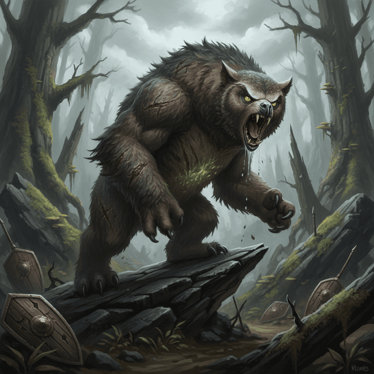 Cragfang Owlbear